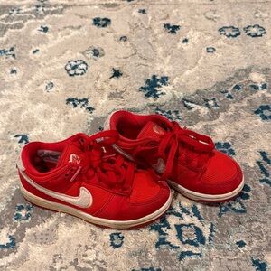 Nike Kids Bright Red Sneakers